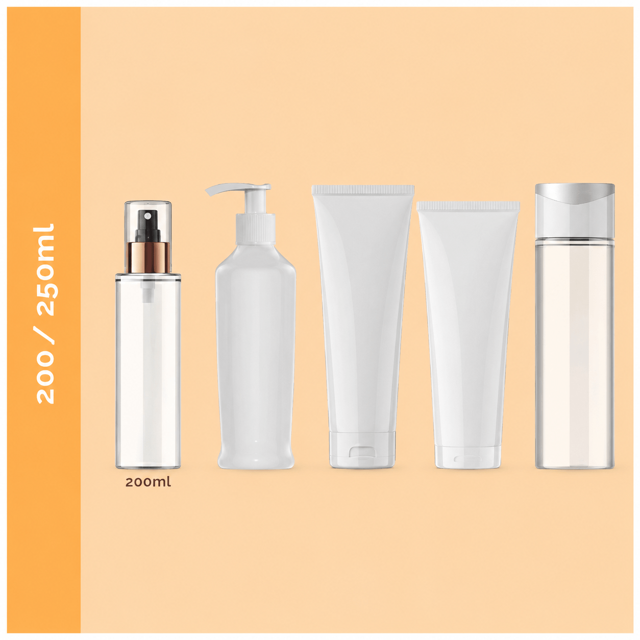 Formati 200 e 250 ml Personal Care